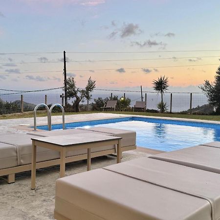 Villa Michael Triopetra Private Villa, Private Swimming Pool, Garden, Panoramic Sunset Kültér fotó