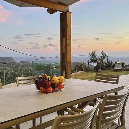 Villa Michael Triopetra Private Villa, Private Swimming Pool, Garden, Panoramic Sunset Kültér fotó